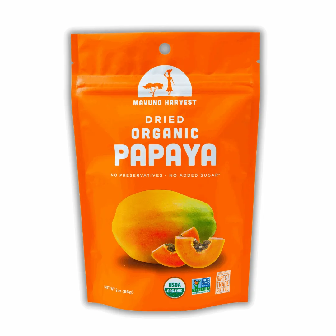 Organic Dried Papaya