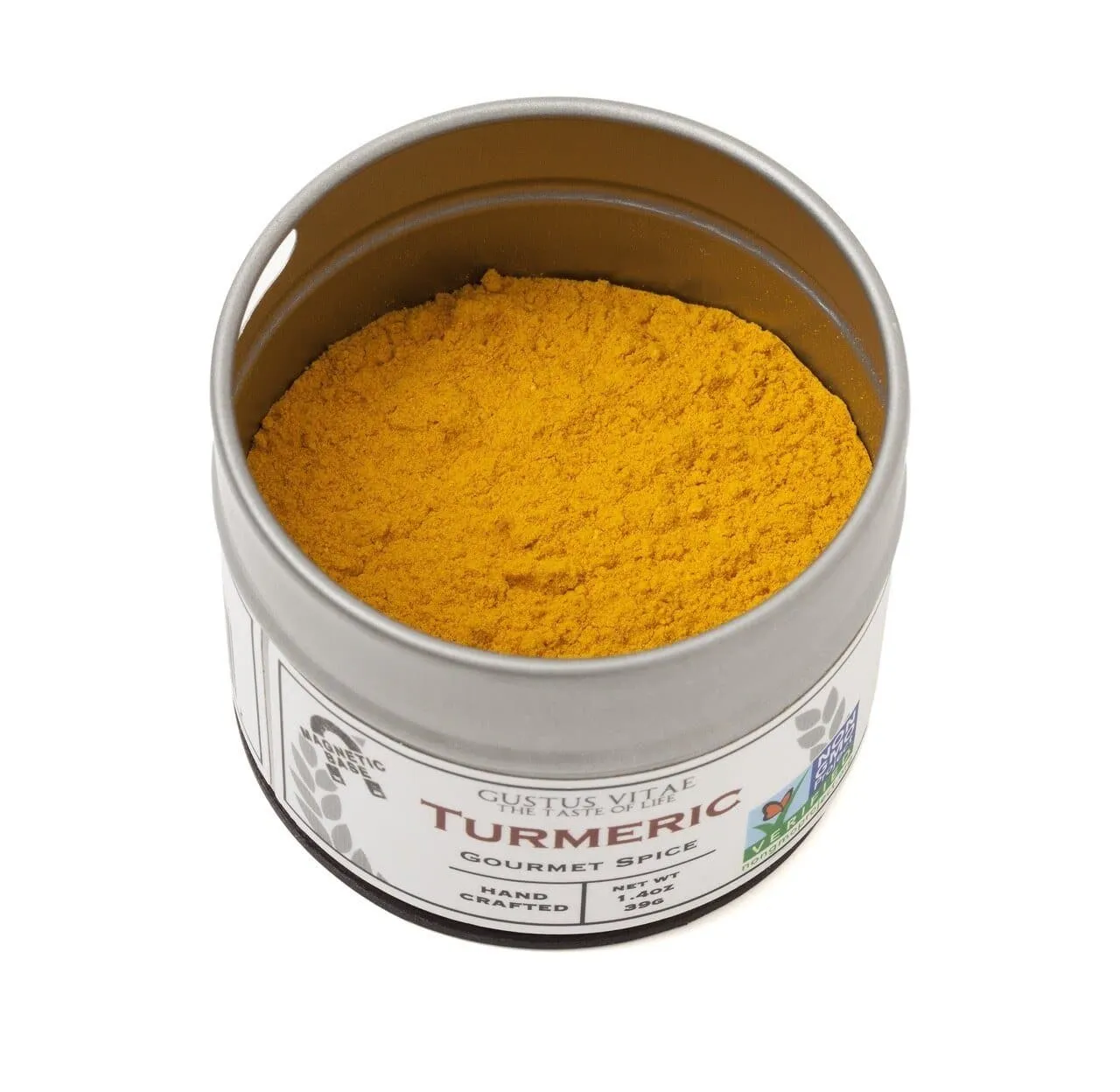 Pantry Starter Kit | Essential Spices. Seasonings. Salts | 8 Magnetic Tins | Gustus Vitae by Gustus Vitae
