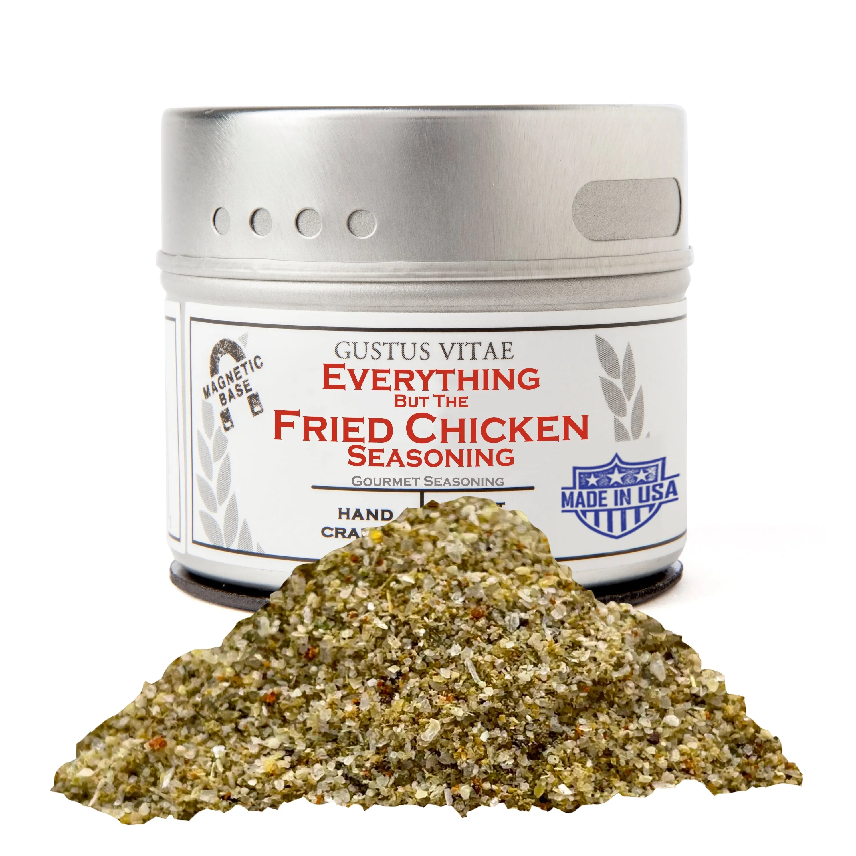 Perfect For Poultry | Complete 6 Pack Collection | Gourmet Seasonings and Rubs For Chicken. Duck. Turkey. and Wild Game by Gustus Vitae
