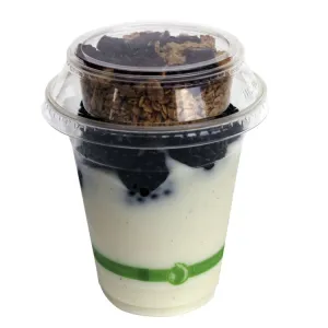 Planet  Compostable PLA Clear Yogurt cup Lid
