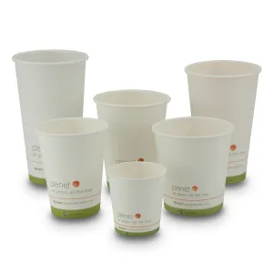 Planet  PLA Laminated Single Wall Hot Cups