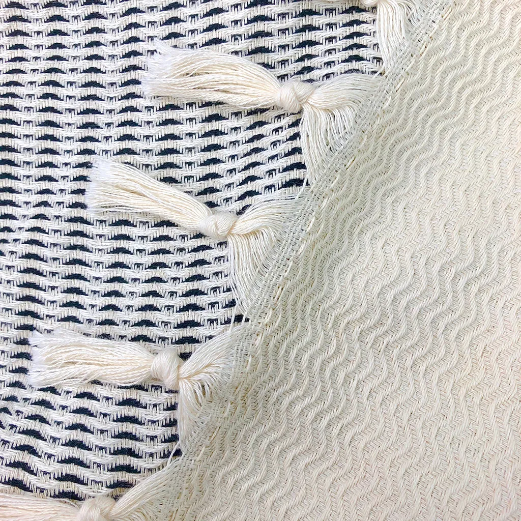 Plush Wavy Turkish Throw by SLATE   SALT