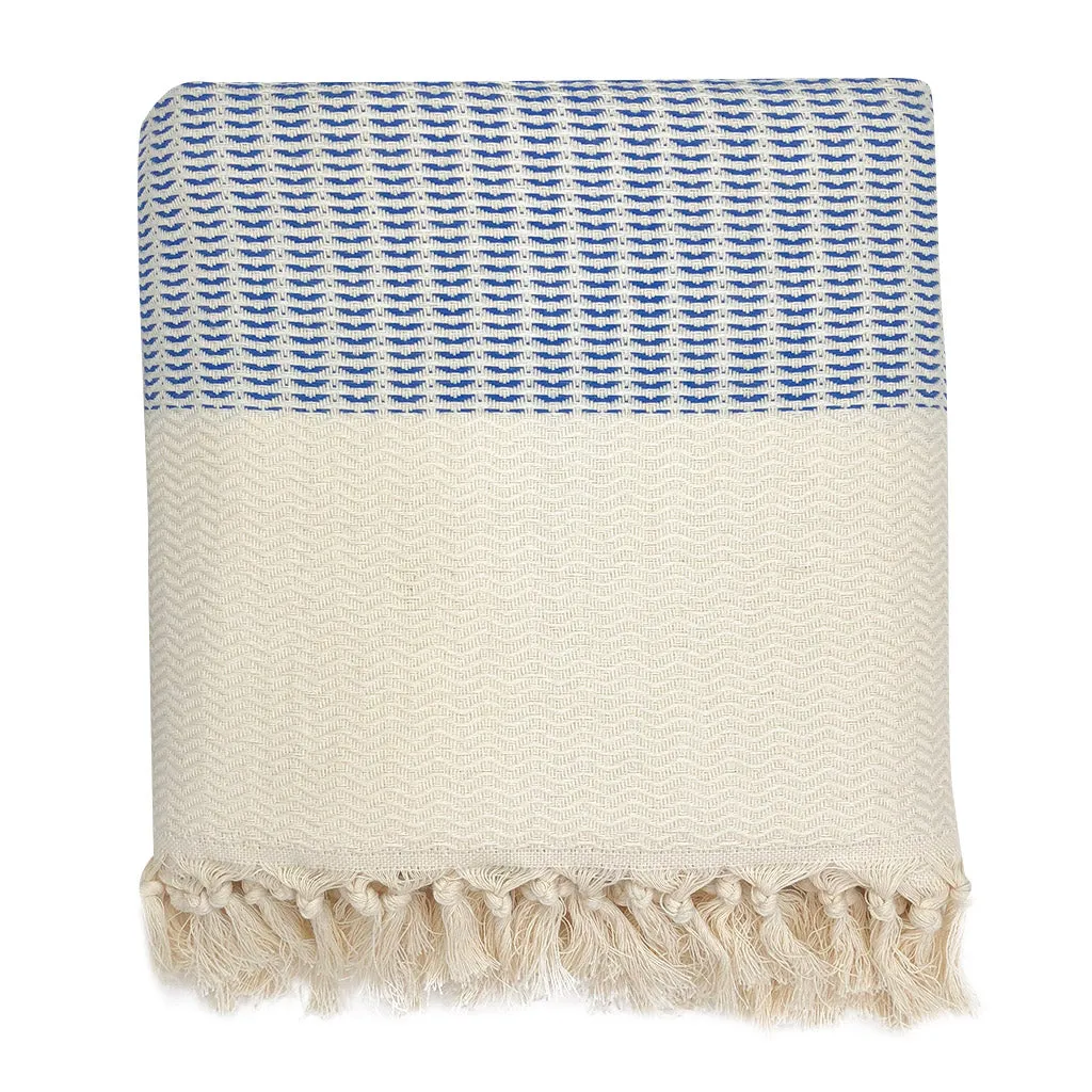 Plush Wavy Turkish Throw by SLATE   SALT