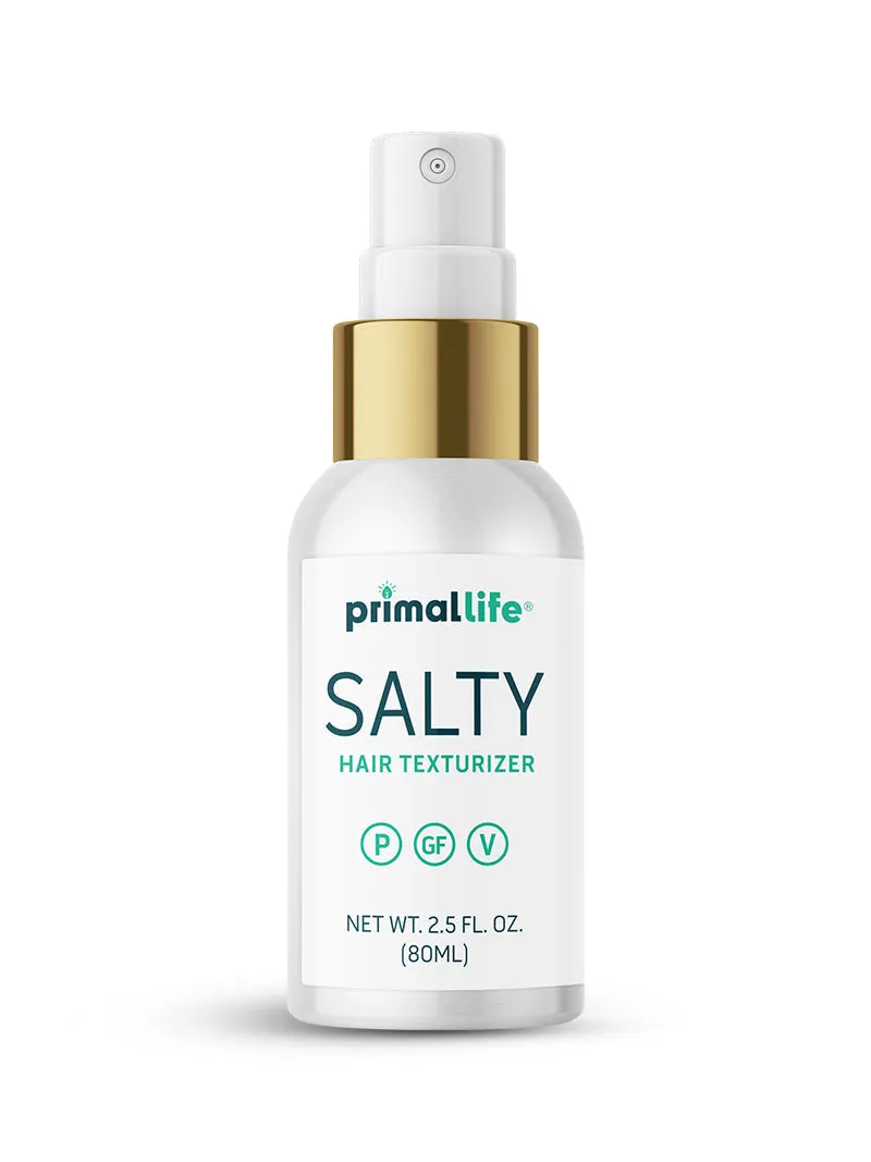 Salty Hair Texturizing Spray. 2.5 oz. by Primal Life Organics