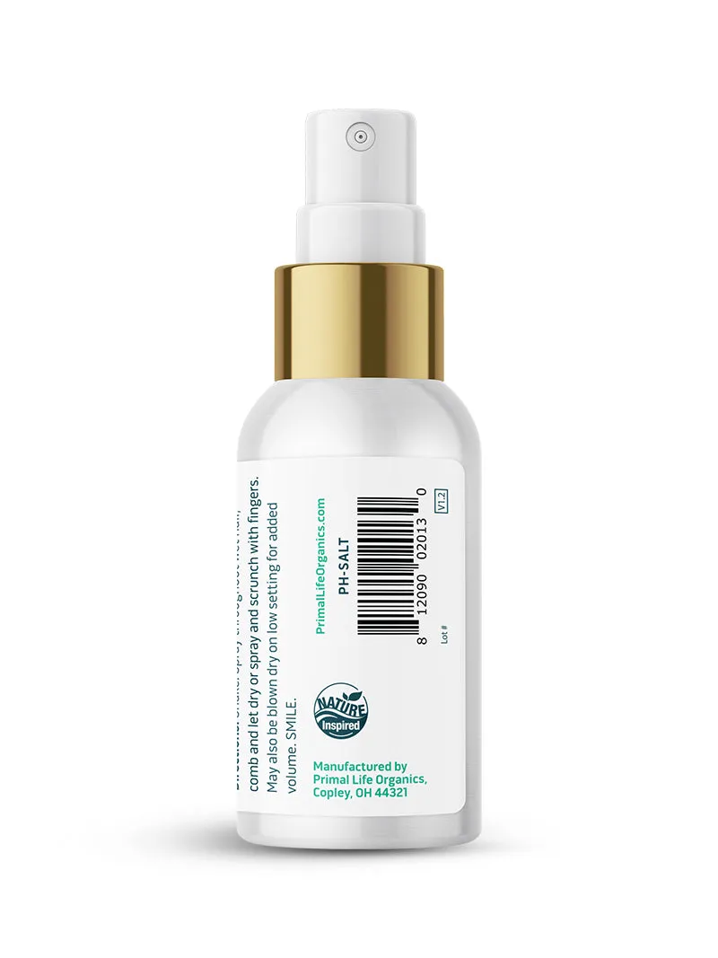 Salty Hair Texturizing Spray. 2.5 oz. by Primal Life Organics