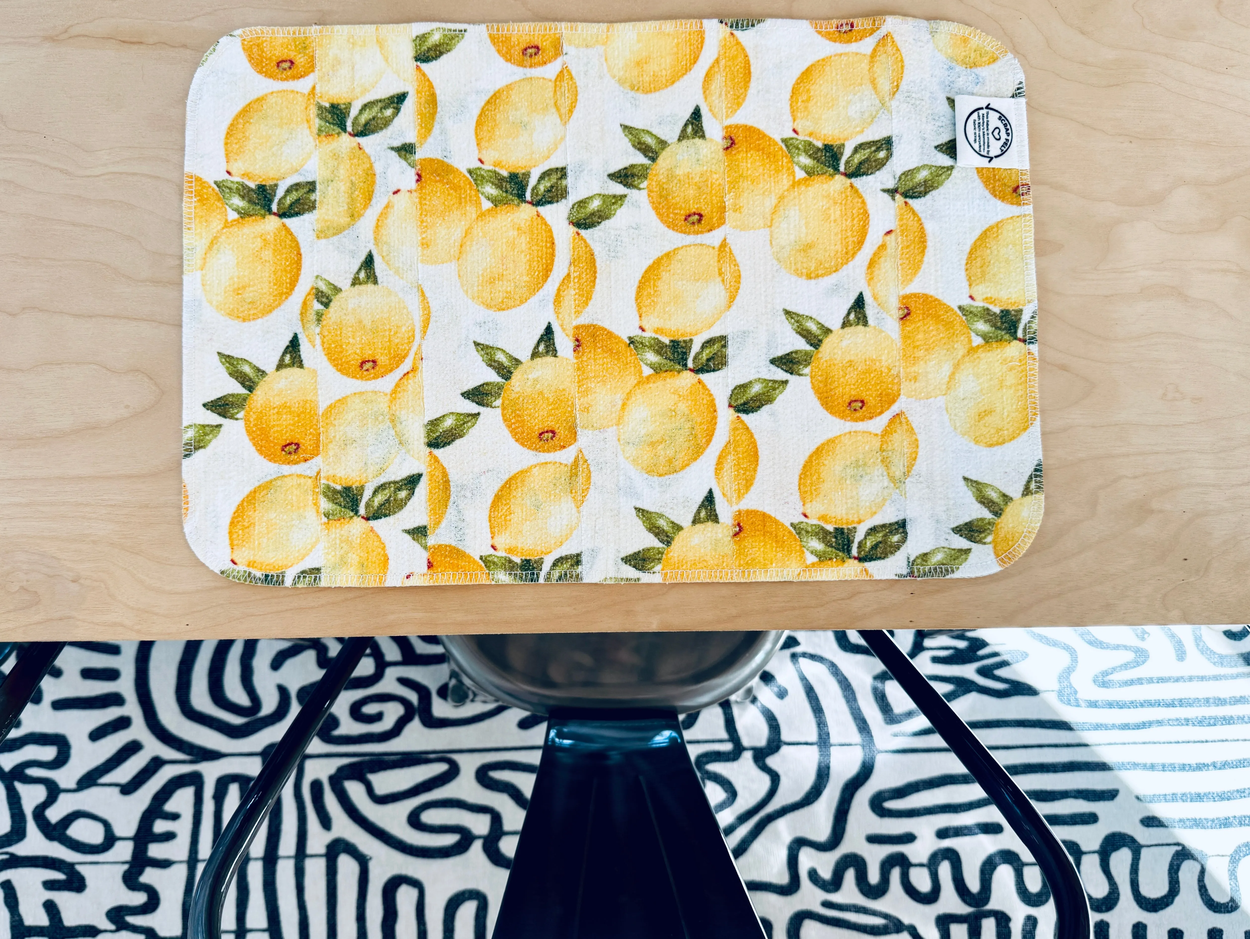 Scrap Felt Placemat / Drying Mat