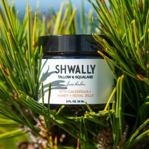 Shwally Tallow. Honey & Royal Jelly Deluxe Face Balm 2OZ by Shwally - For Home and Play