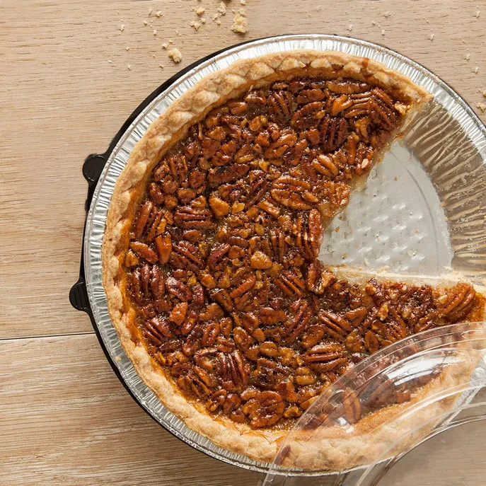Simply Secure 9 Pie Base. Licorice. PLA. 120/Case
