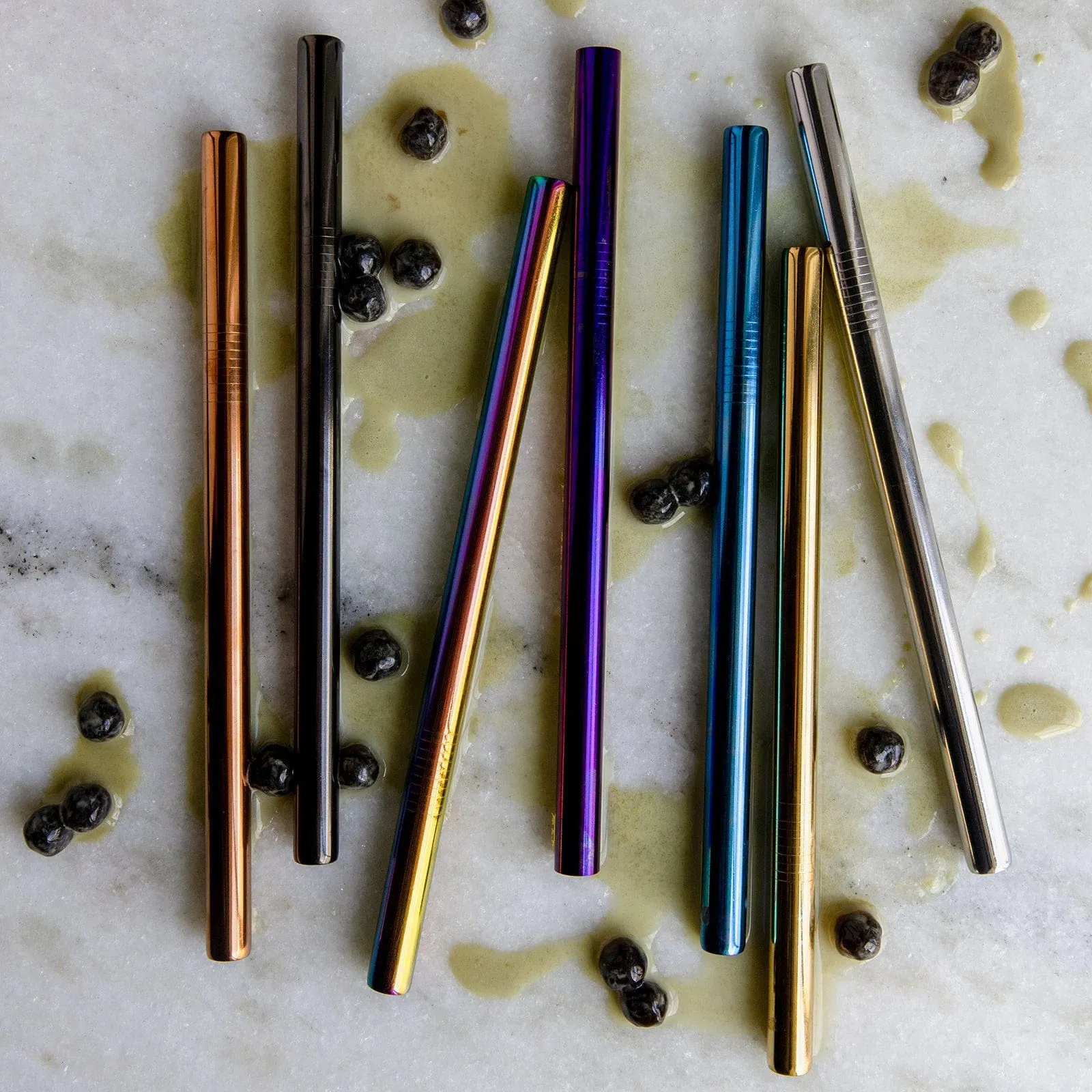 Stainless Steel Straw - Straight. Bent. or Boba Style