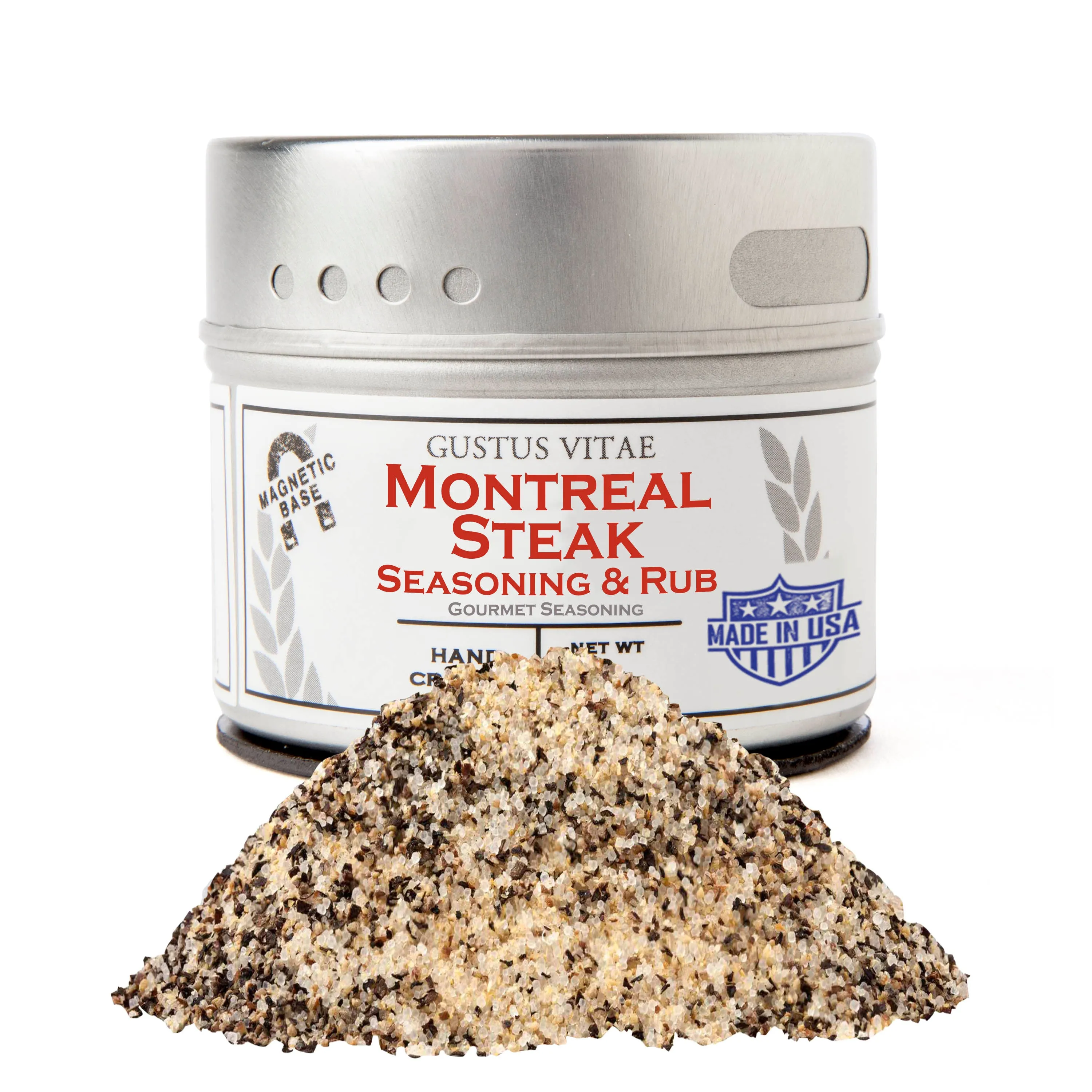 Steak Lovers - Best For Beef | Complete 6 Pack Collection | Gourmet Seasonings and Rubs For Steaks. Chops. Racks & Ribs by Gustus Vitae