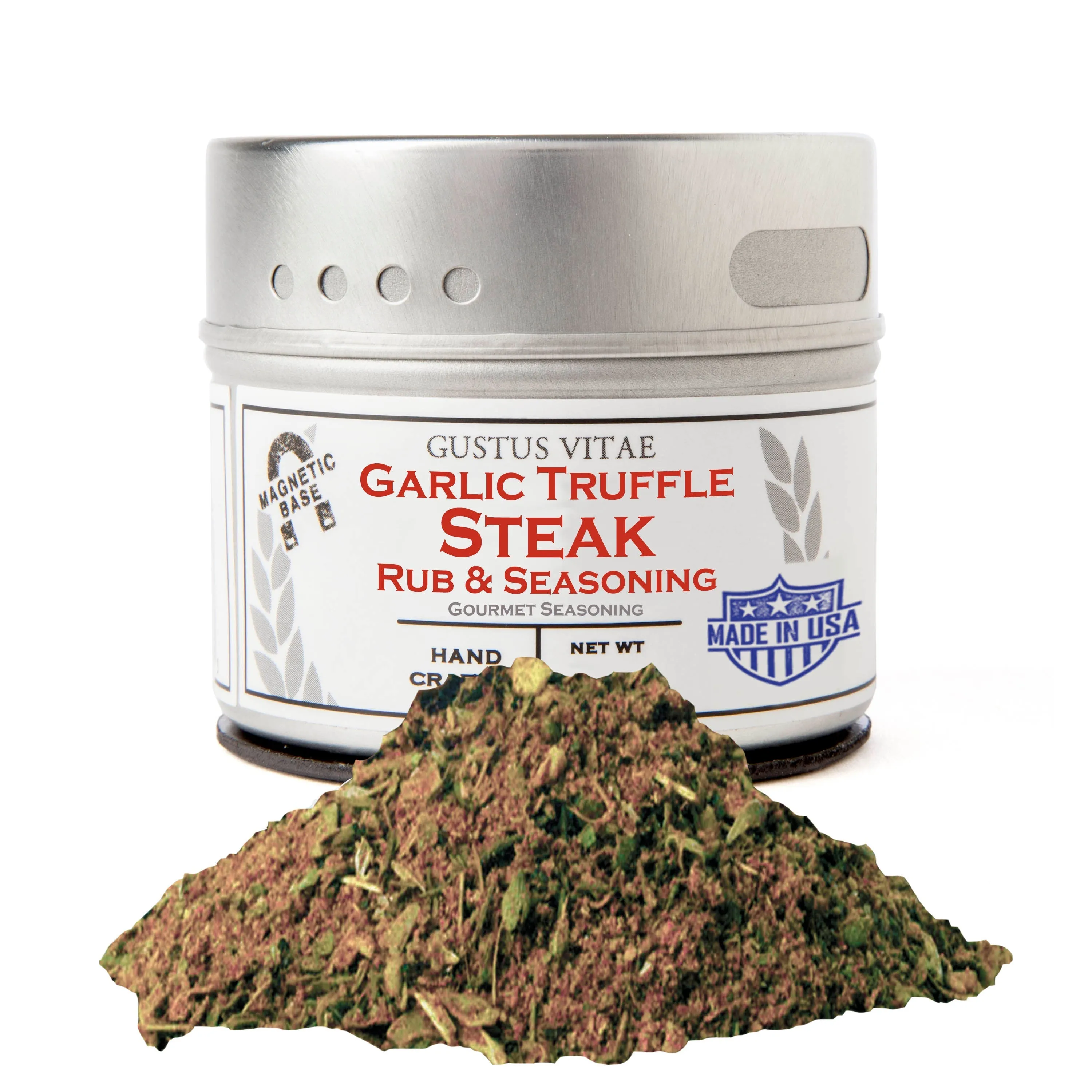 Steak Lovers - Best For Beef | Complete 6 Pack Collection | Gourmet Seasonings and Rubs For Steaks. Chops. Racks & Ribs by Gustus Vitae
