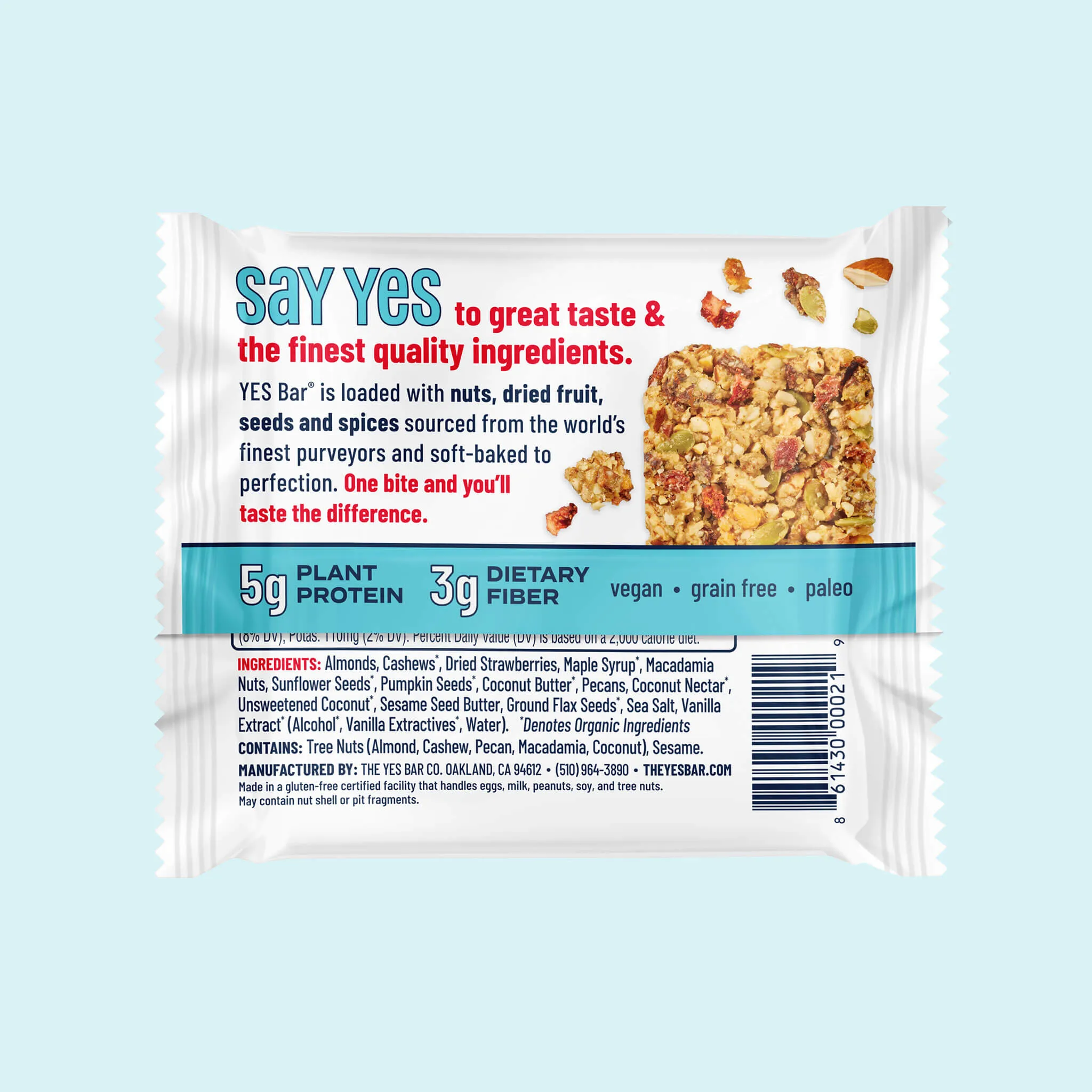 Strawberry Coconut Six Pack by YES BAR