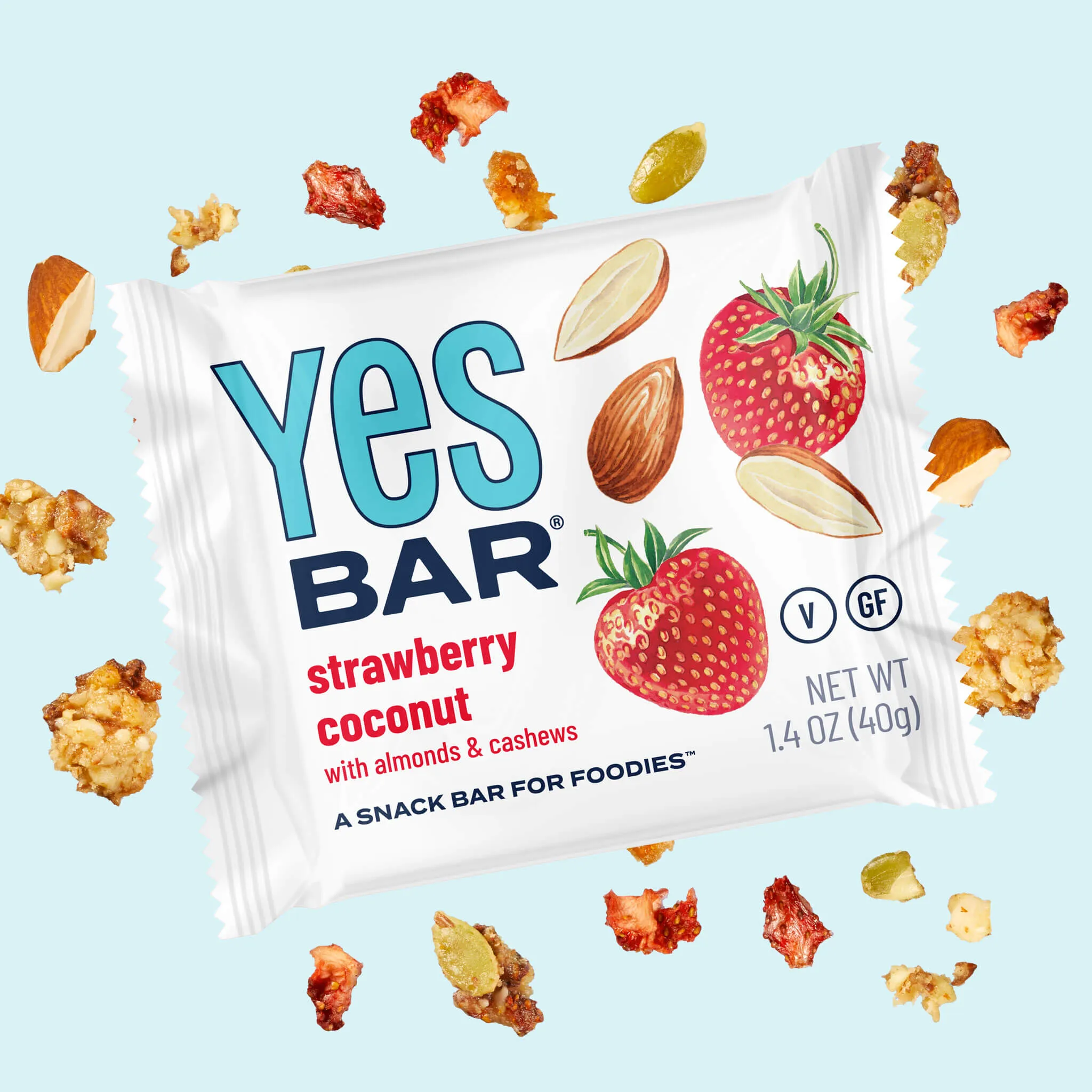 Strawberry Coconut Six Pack by YES BAR