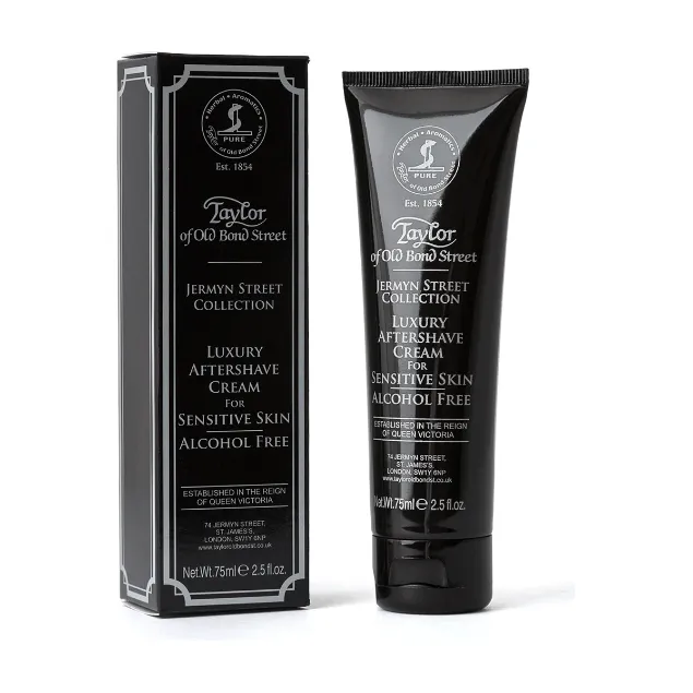 Taylor Of Old Bond Street Jermyn Street Luxury Aftershave Cream Tube 75ml