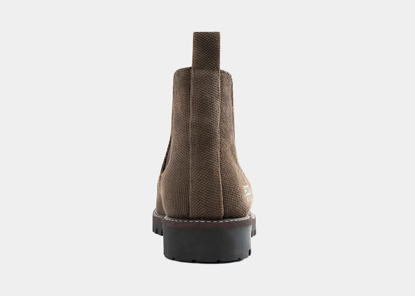 The Crossover Hemp Chelsea for Men in Dark Brown