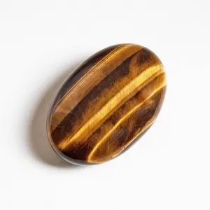 Tiger Eye Palm Stone by Tiny Rituals