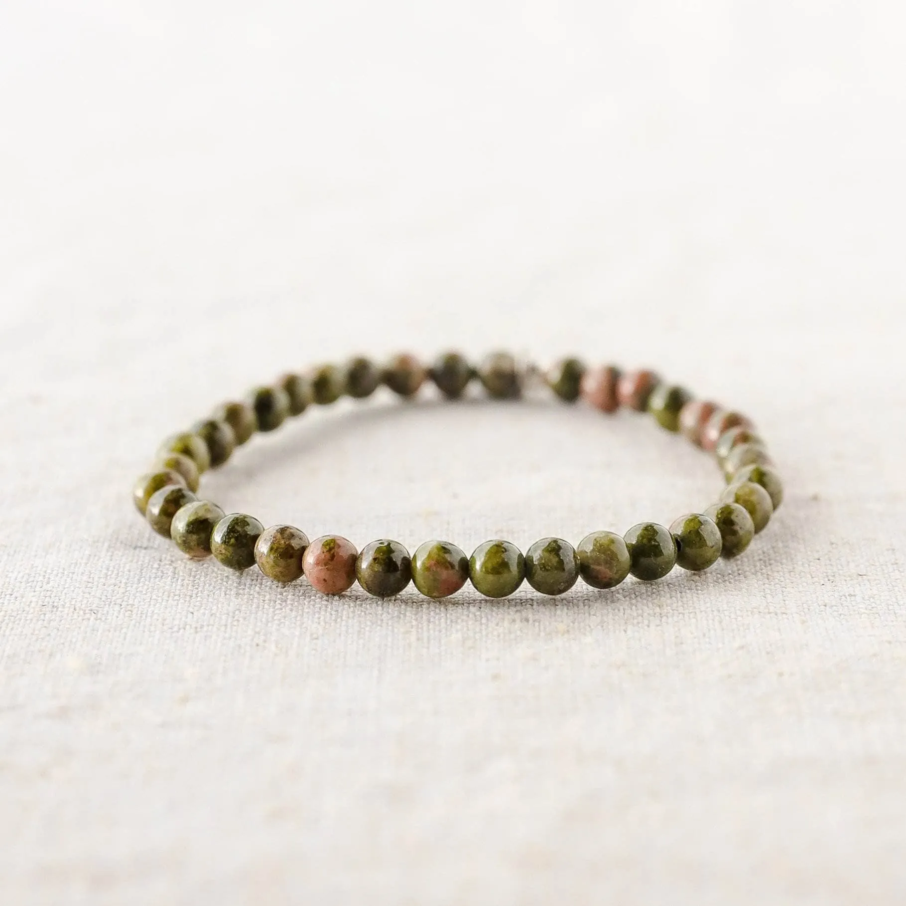 Unakite Energy Bracelet by Tiny Rituals