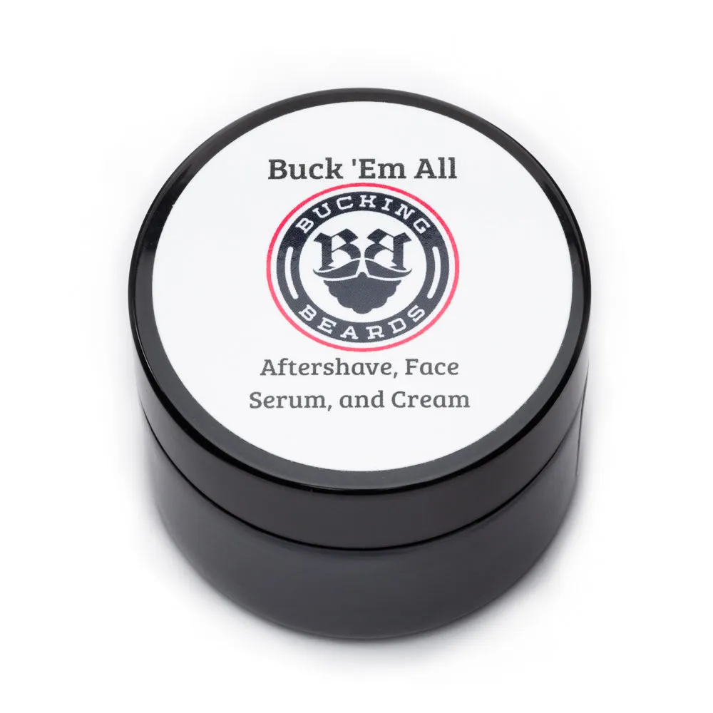 Vegan Aftershave. Face Serum and Cream - All in One
