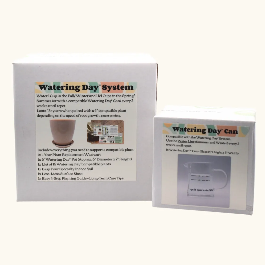 Watering Day System Starter Kit - Bamboo Fiber