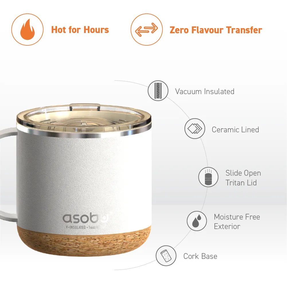 White Infinite Mug by ASOBU