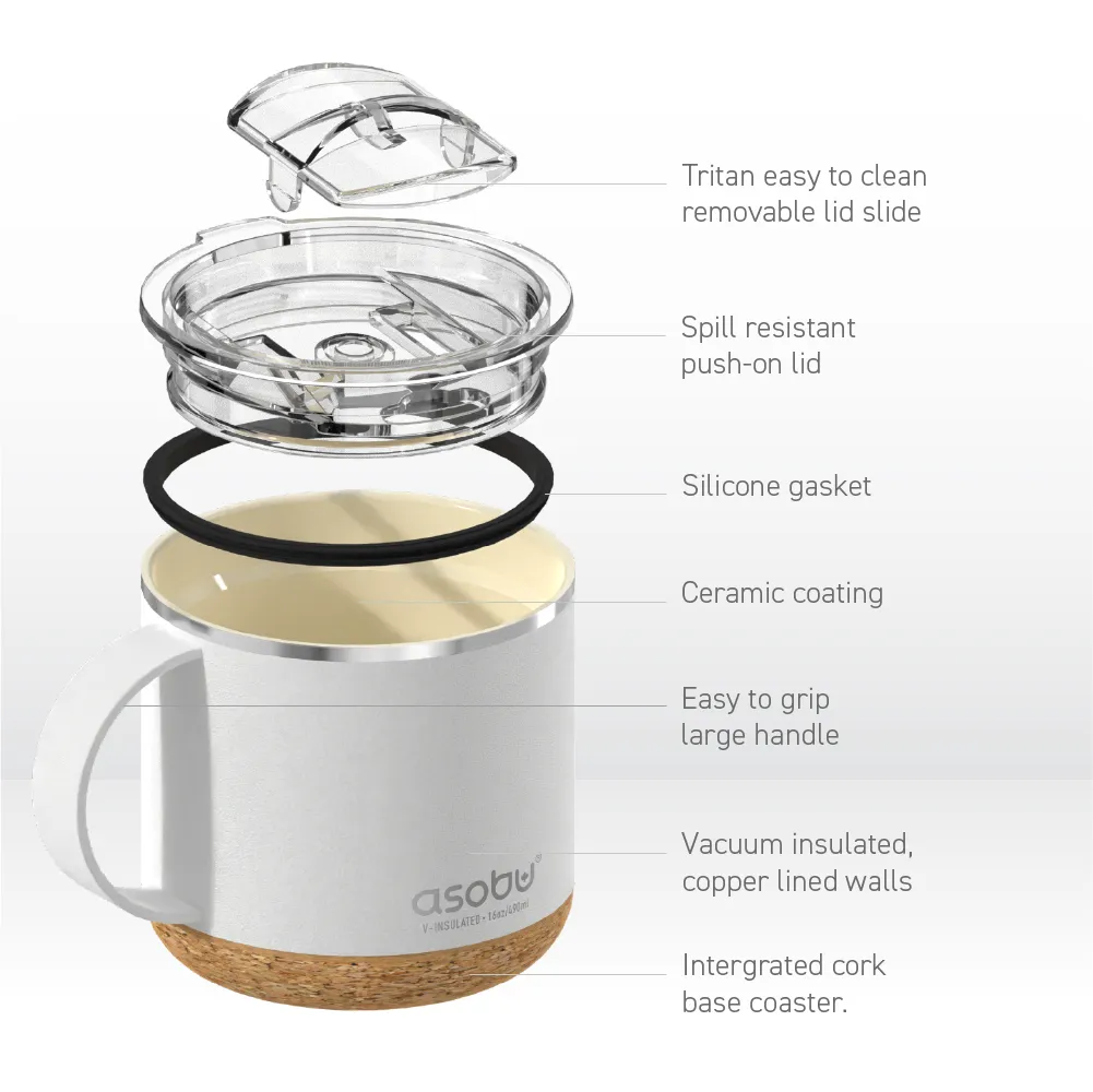 White Infinite Mug by ASOBU