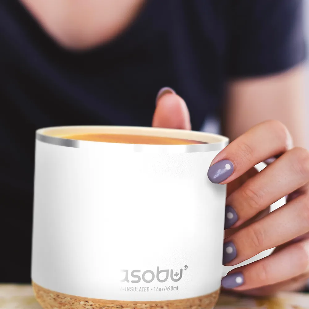 White Infinite Mug by ASOBU