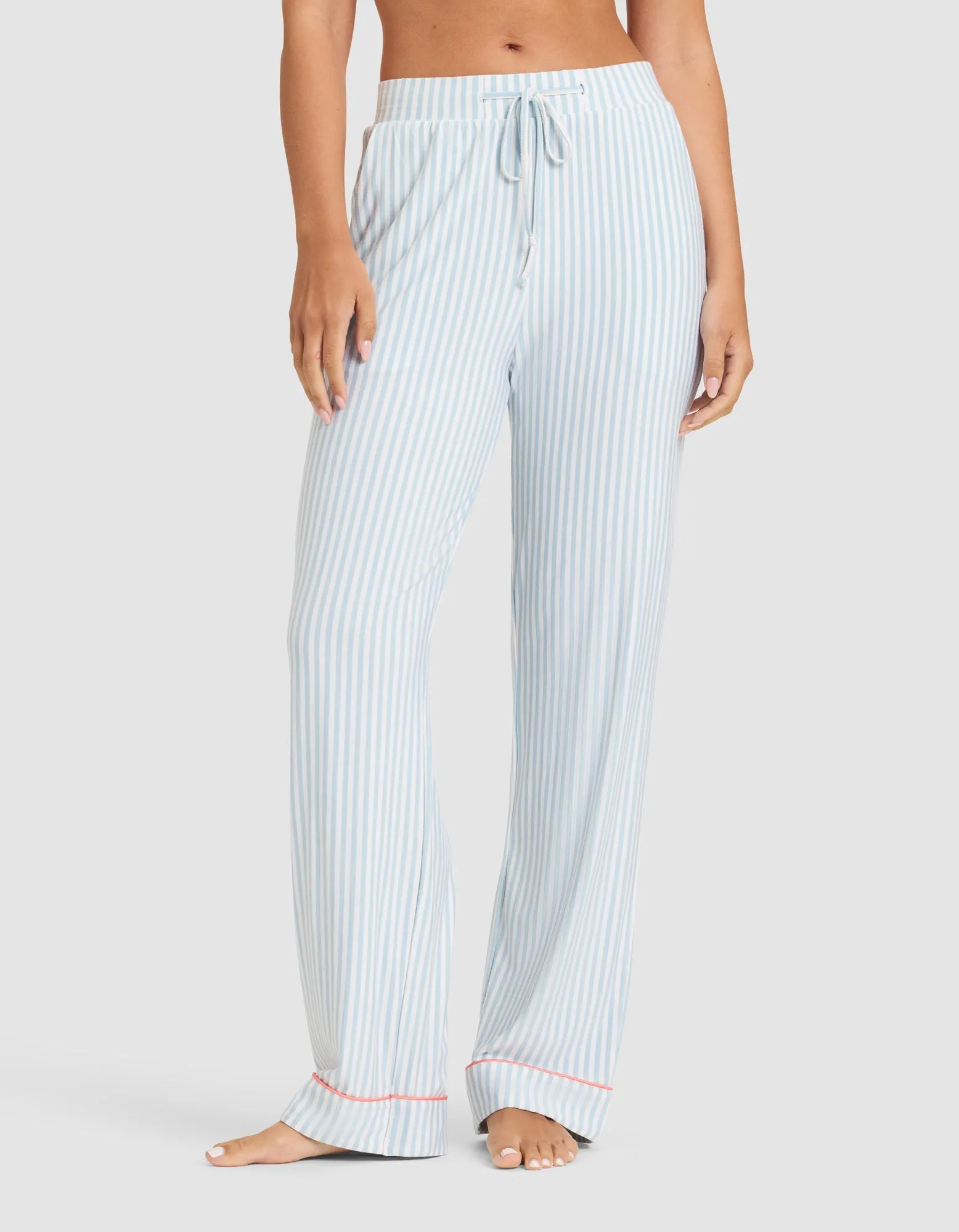 Women's Bamboo Stretch-Knit Long Sleeve Pajama Set