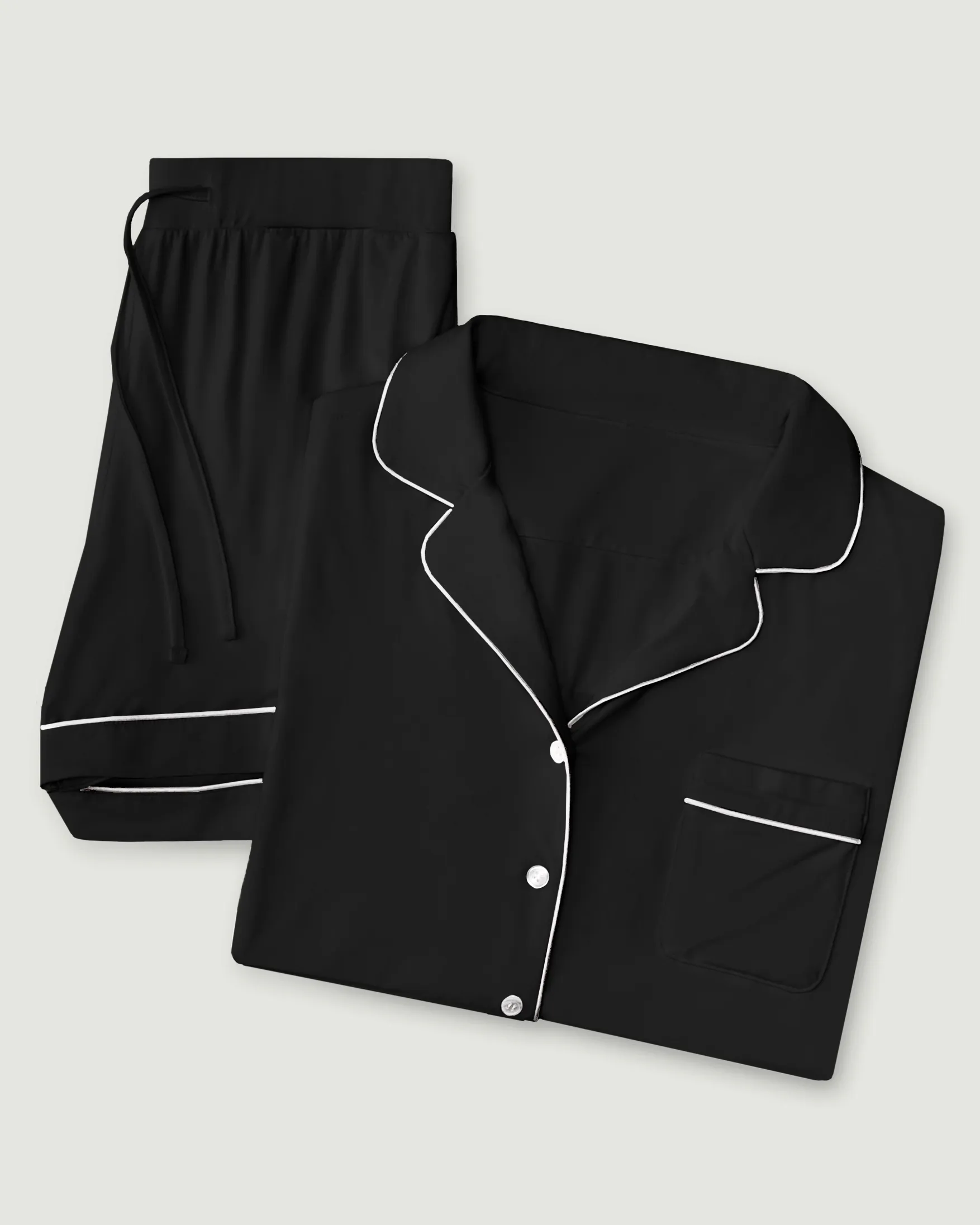 Women's Bamboo Stretch-Knit Short Sleeve Pajama Set