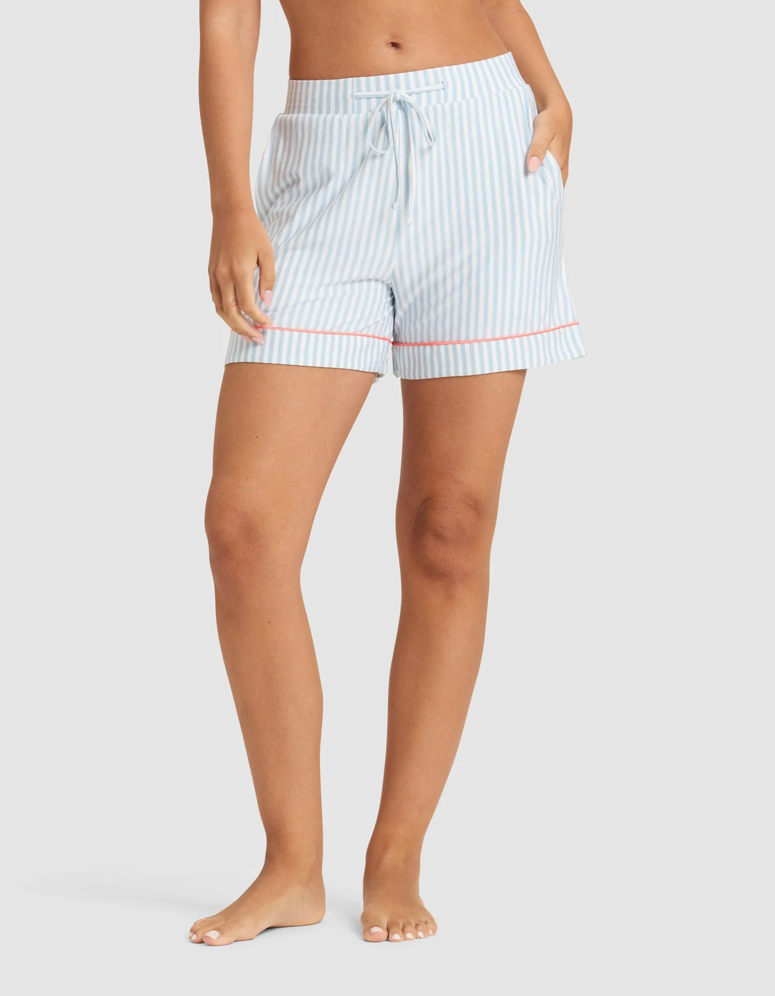 Women's Bamboo Stretch-Knit Short Sleeve Pajama Set