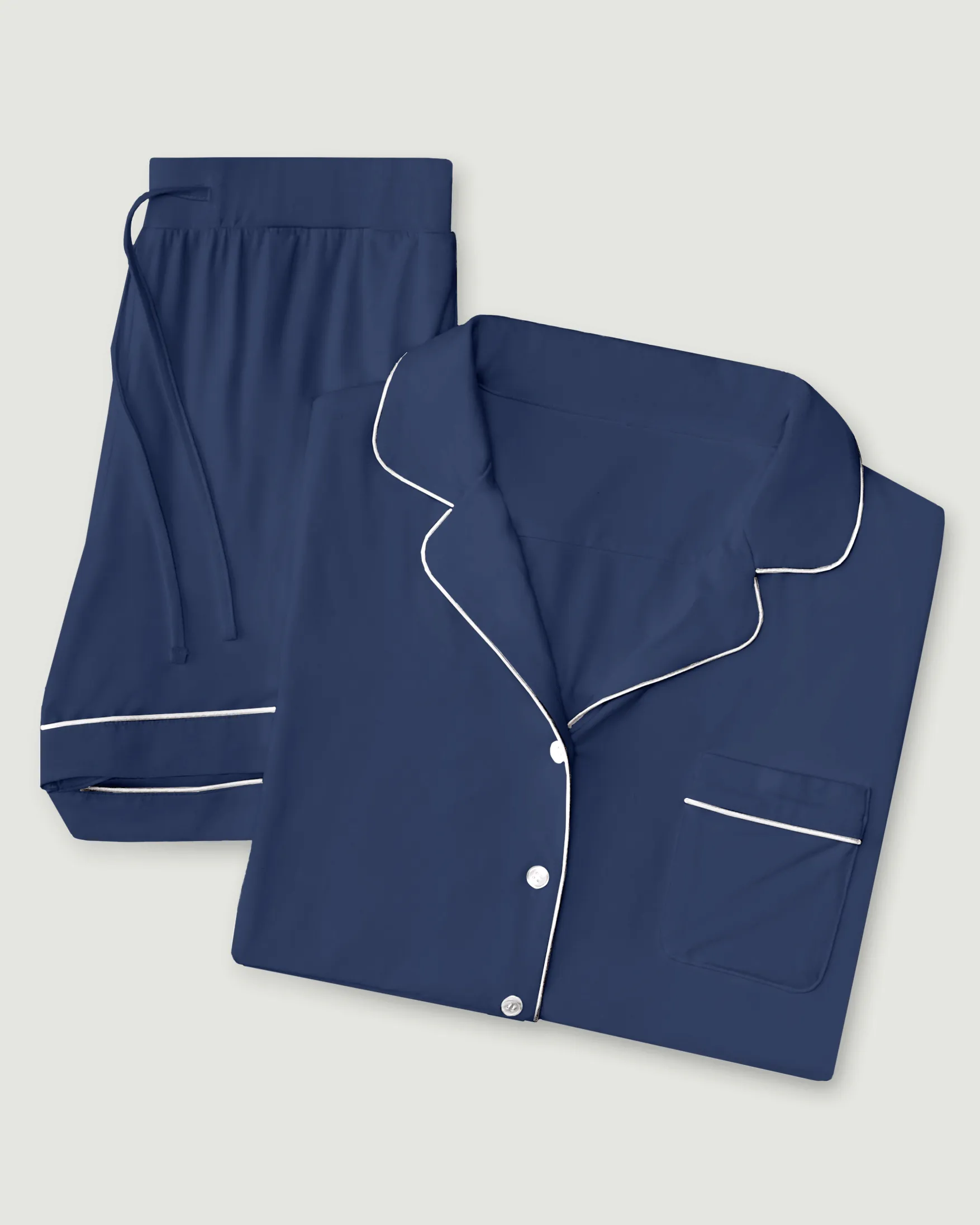 Women's Bamboo Stretch-Knit Short Sleeve Pajama Set