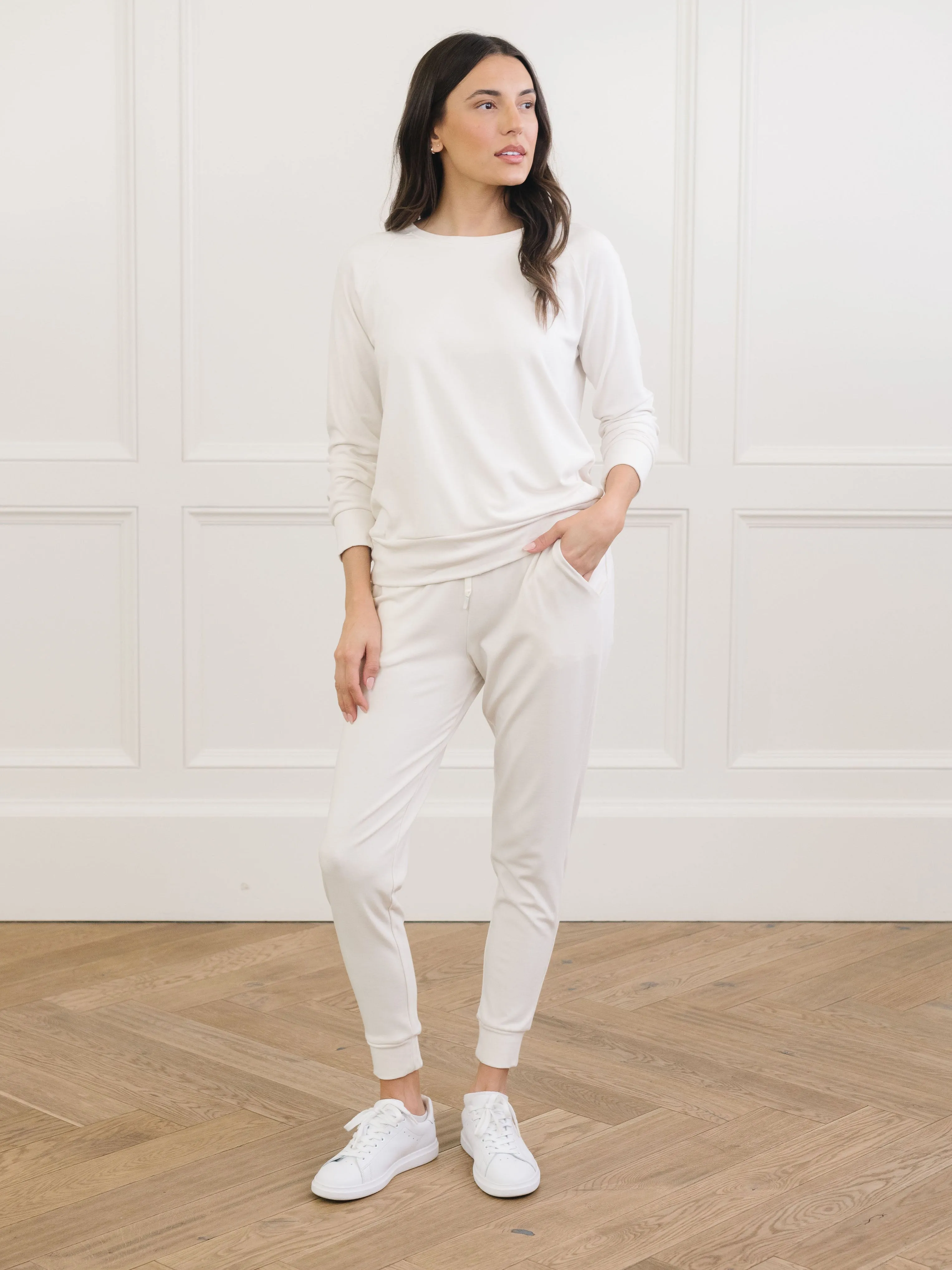 Women's Brushed Bamboo Jogger Set
