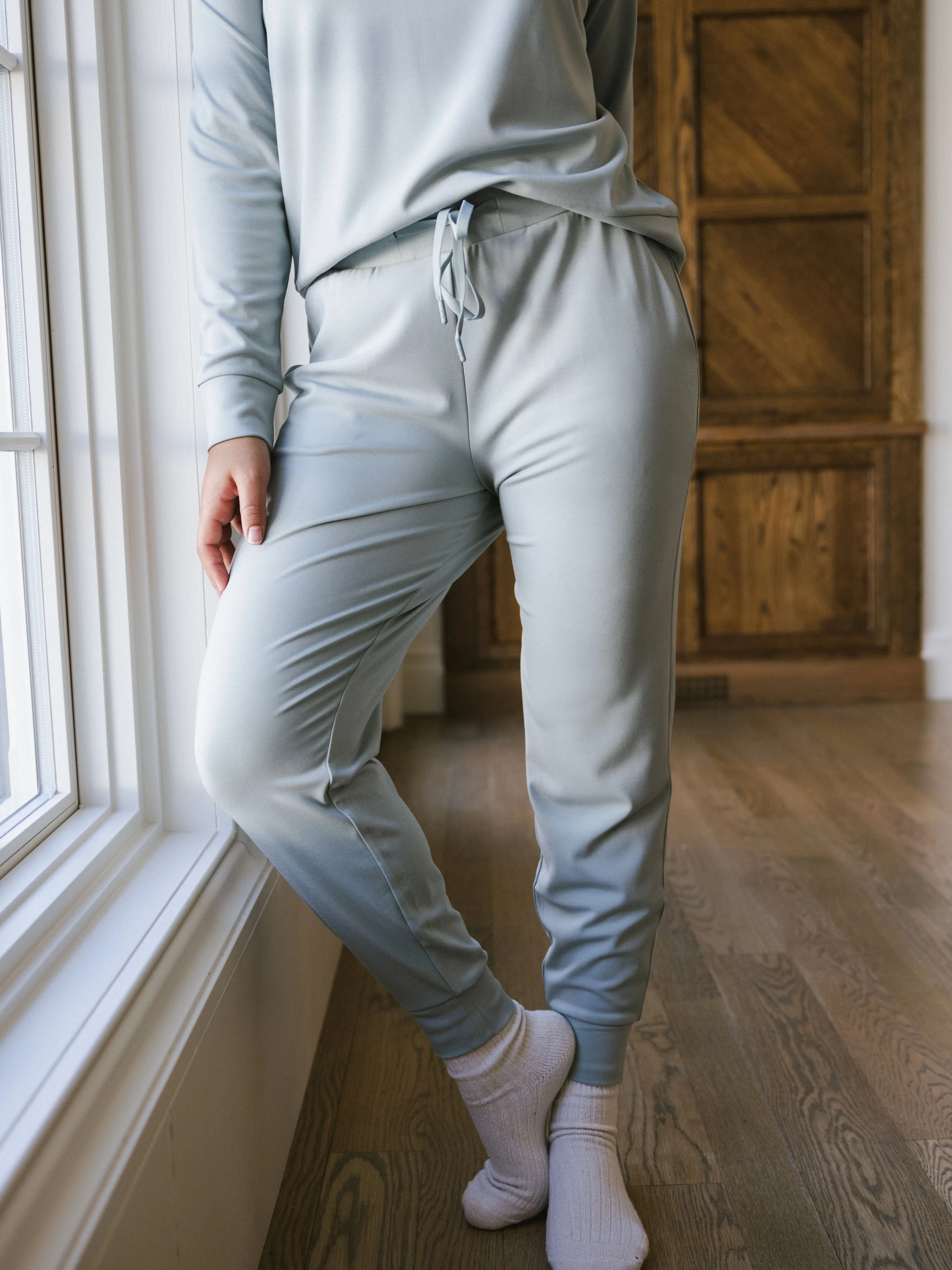 Women's Brushed Bamboo Jogger Set
