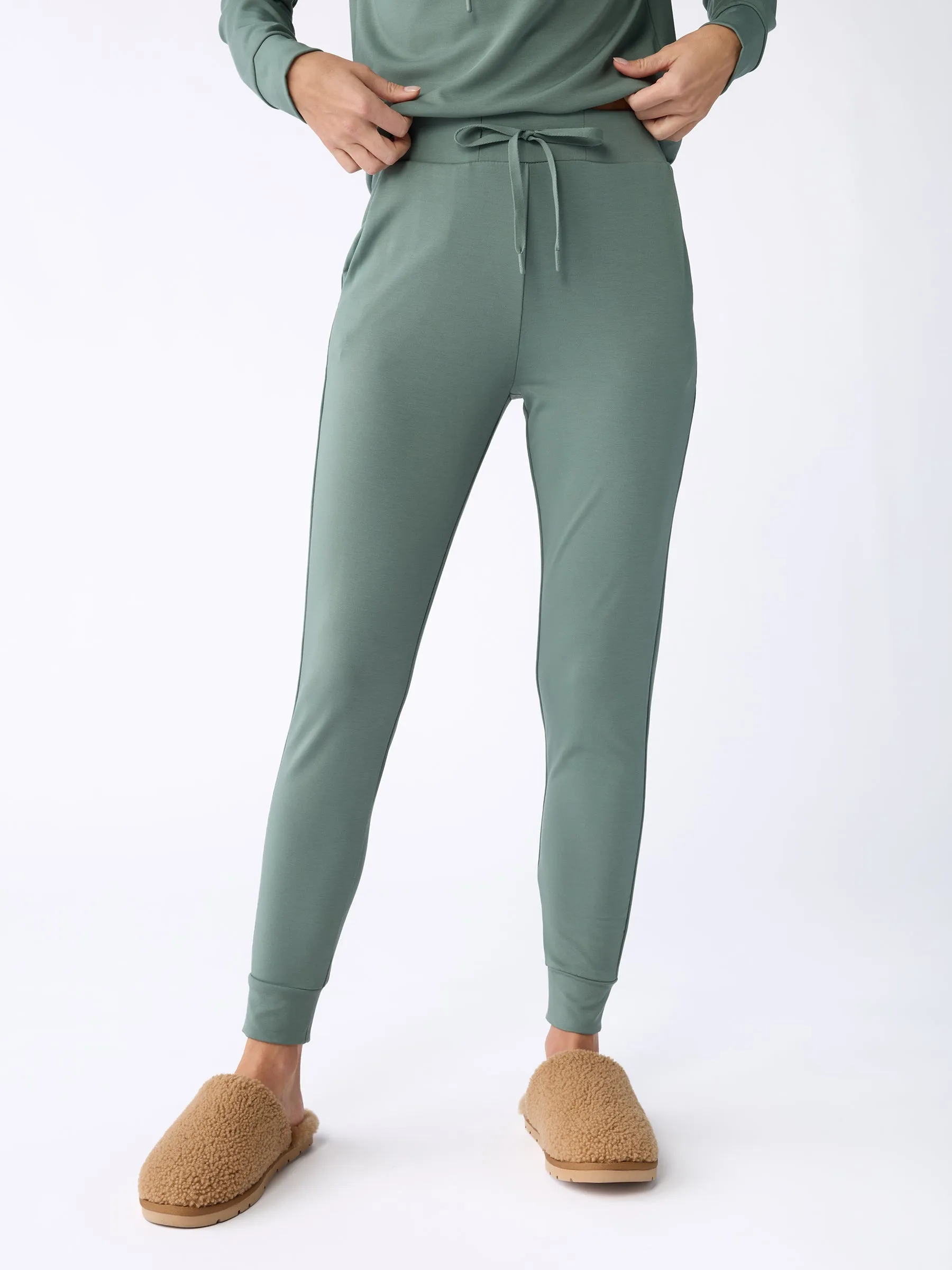 Women's Brushed Bamboo Jogger Set