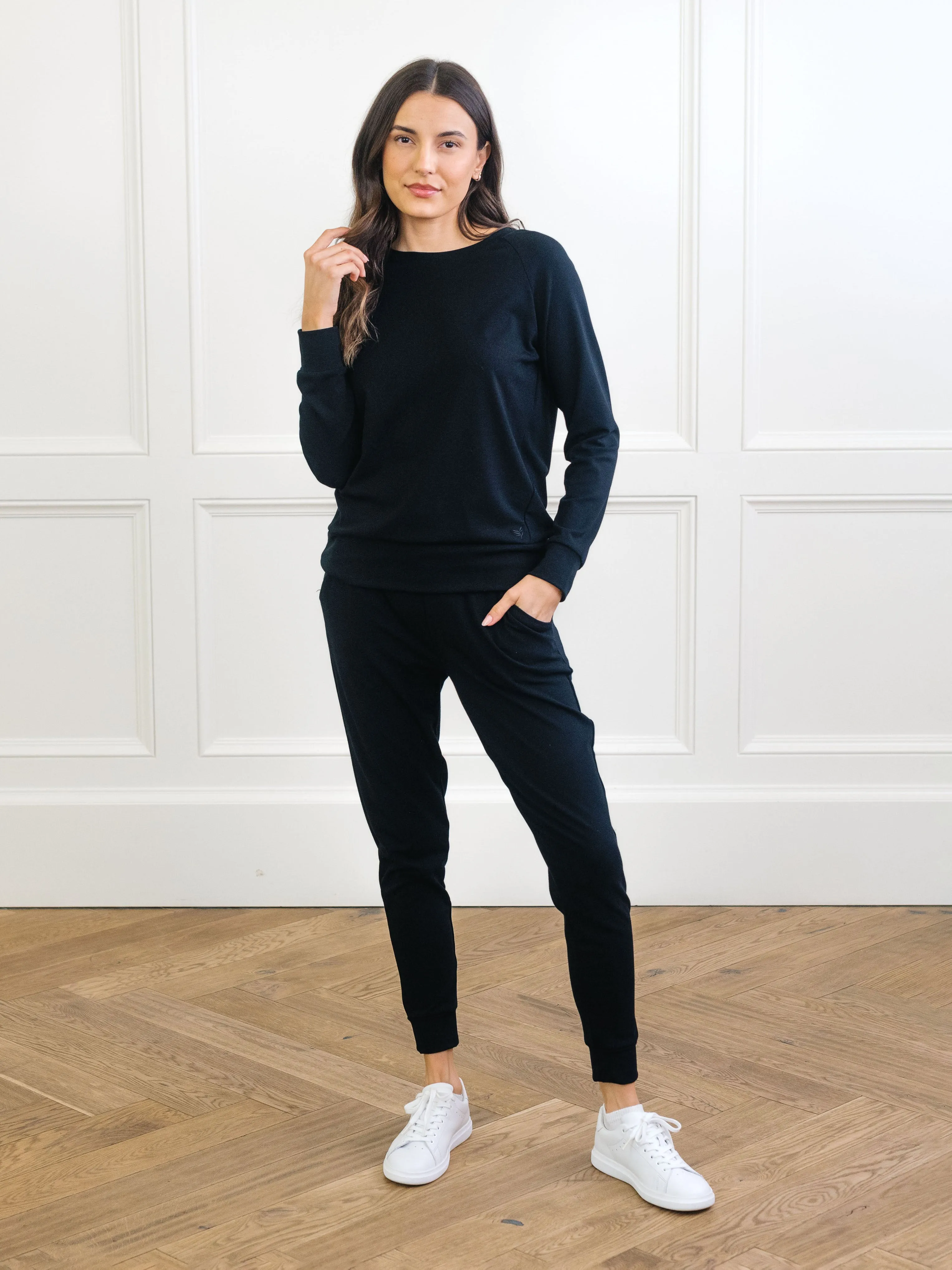 Women's Brushed Bamboo Jogger Set