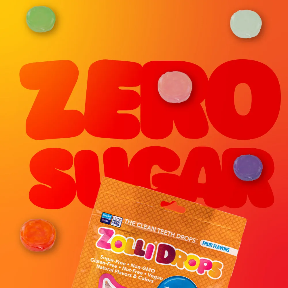 Zolli Drops Assorted Fruit Flavors (3 Sizes) (Copy)